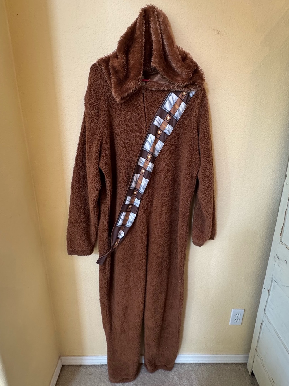 Star Wars Chewbacca Wookie Onesie Costume Size XL